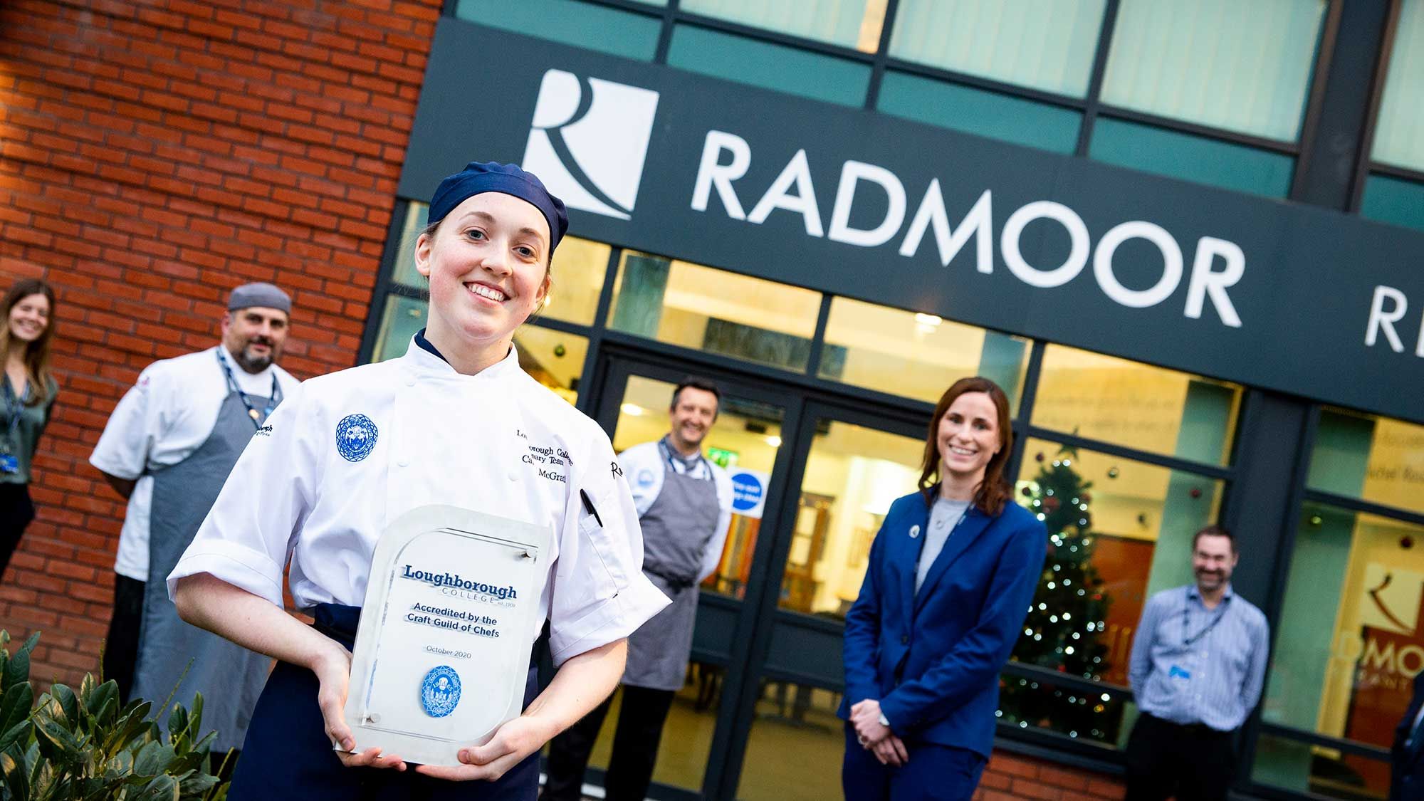 College kitchen officially accredited by the best of the best